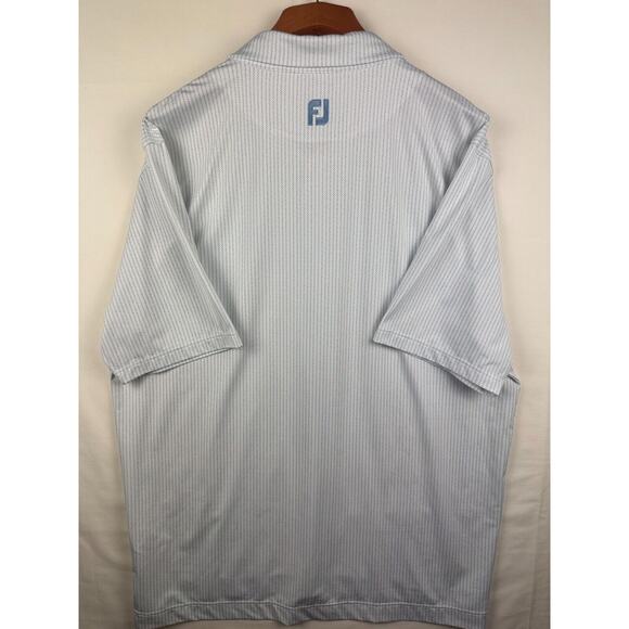 FootJoy FJ Men's Size XL Performance Golf Polo Shirt Casual All Over Print Shirt - Picture 9 of 10